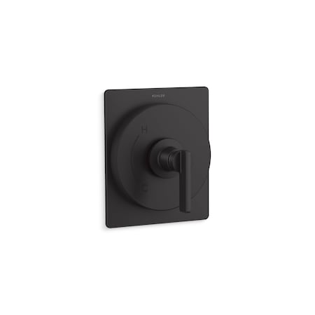 Kohler Rite-Temp Valve Trim in Matte Black TS35920-4-BL